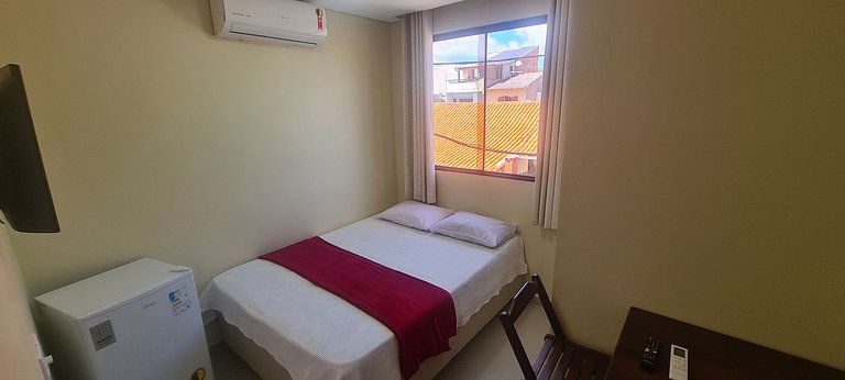 Suíte 1 Dupla com Vista da Praça
