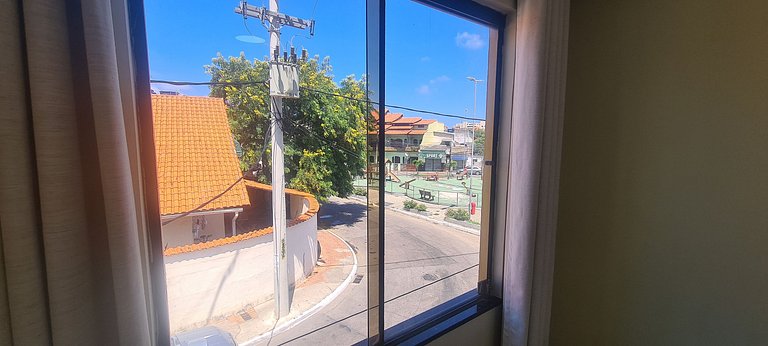 Suíte 1 Dupla Econômica com Vista da Praça