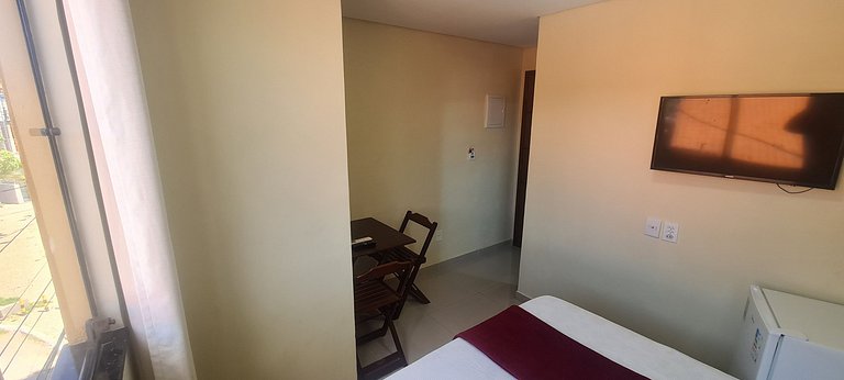 Suíte 1 Dupla com Vista da Praça