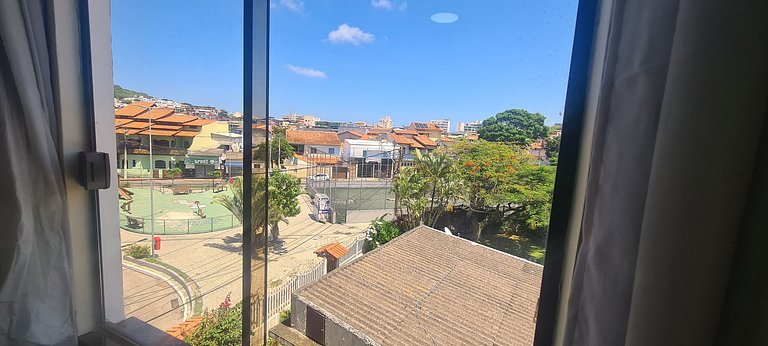 Suíte 6 Quádrupla com Vista da Praça