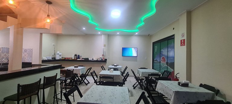 Suíte 1 Dupla com Vista da Praça