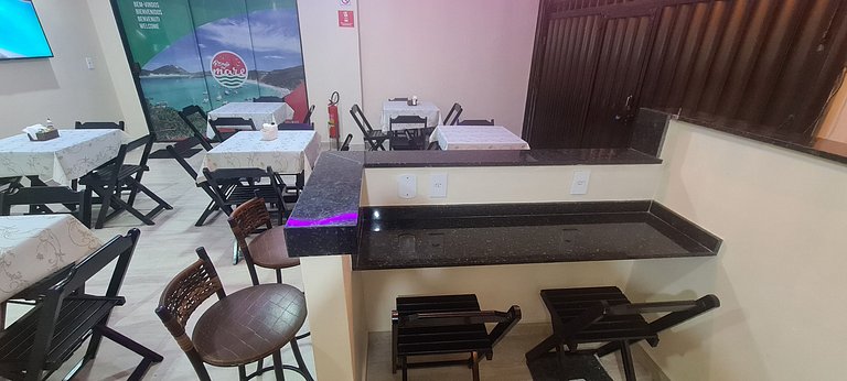 Suíte 1 Dupla com Vista da Praça